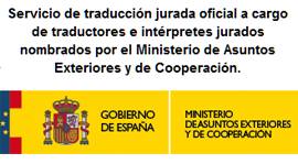 Le enviamos la traducción jurada de francés a su domicilio en Guaro